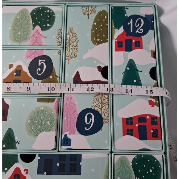 Harry & David Advent Calendar 12 Days Hard Cardboard - Picture 5 of 7